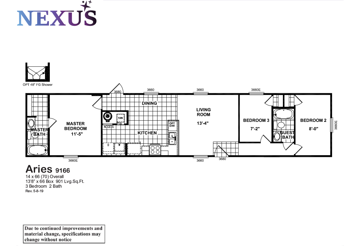 Nexus Aries 9166 from Trinity Homes